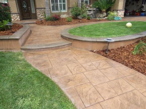 this image shows concrete patios in encinitas california