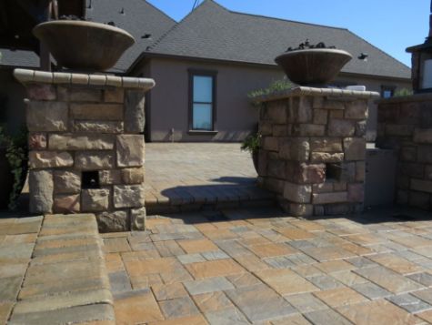 this image shows stone masonry encinitas